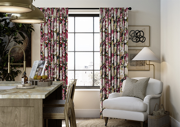 Lucy, Fuchsia - Made to Measure Curtains - Image 3
